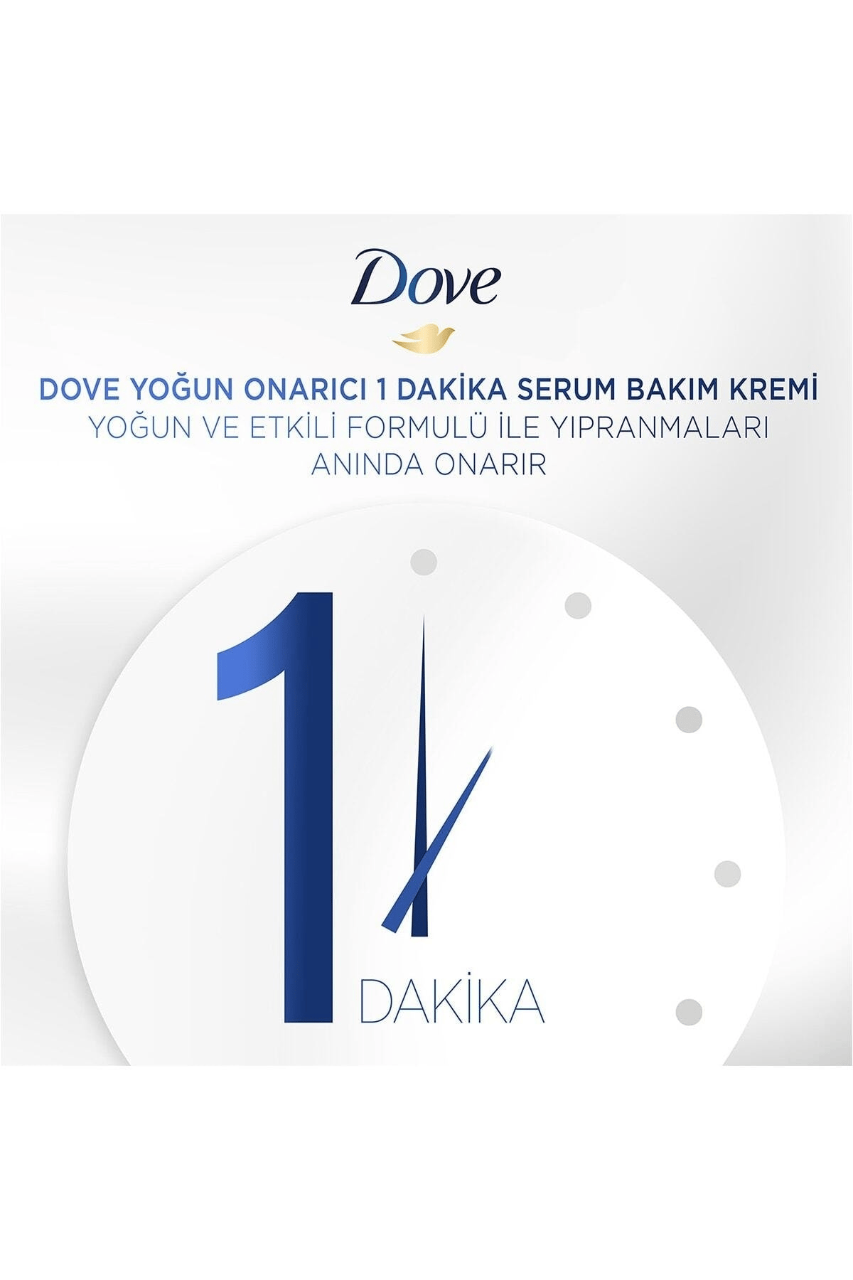 Dove Ultra Care 1 Minute Serum Saç Bakım Kremi Yoğun Onarıcı 170 ml