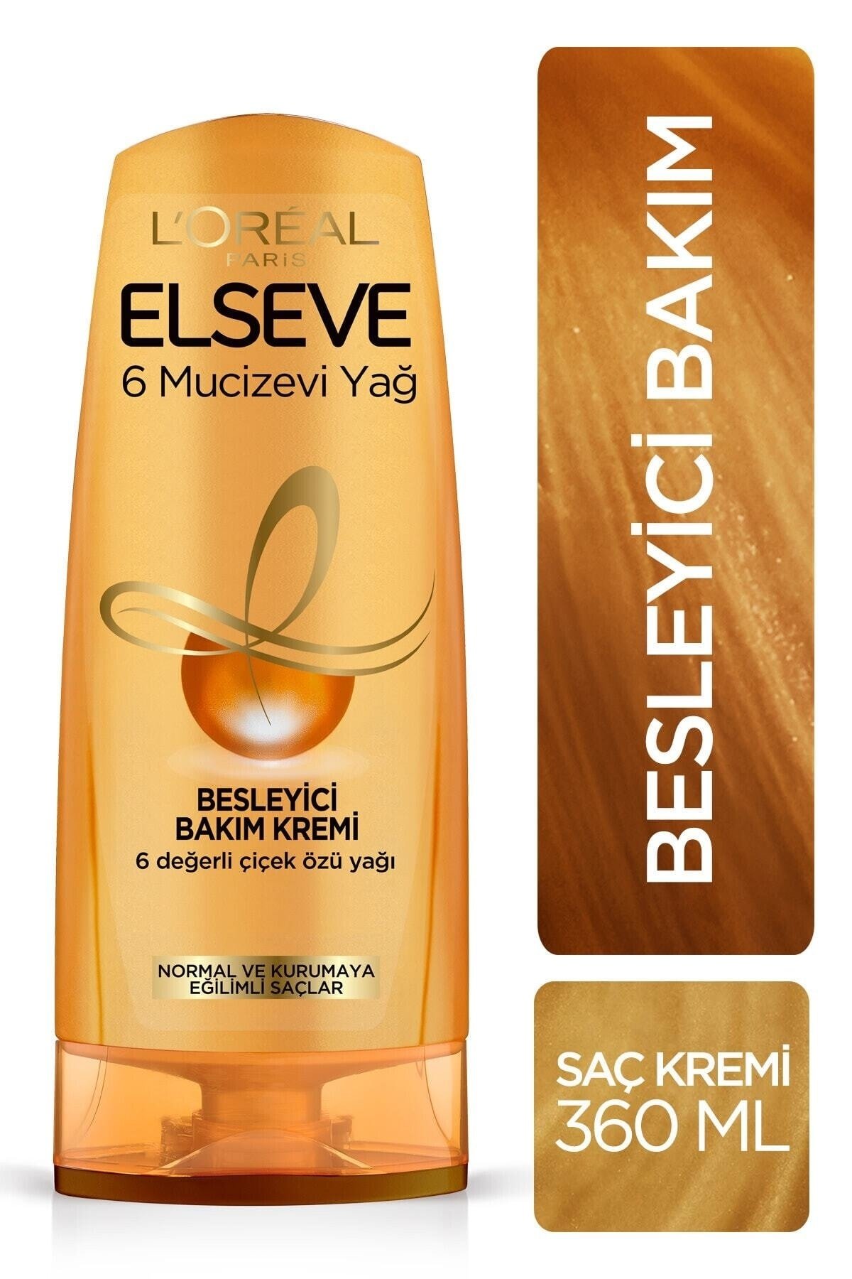 Elseve L'oréal Paris Mucizevi Yağ Besleyici Bakım Kremi 360 ml