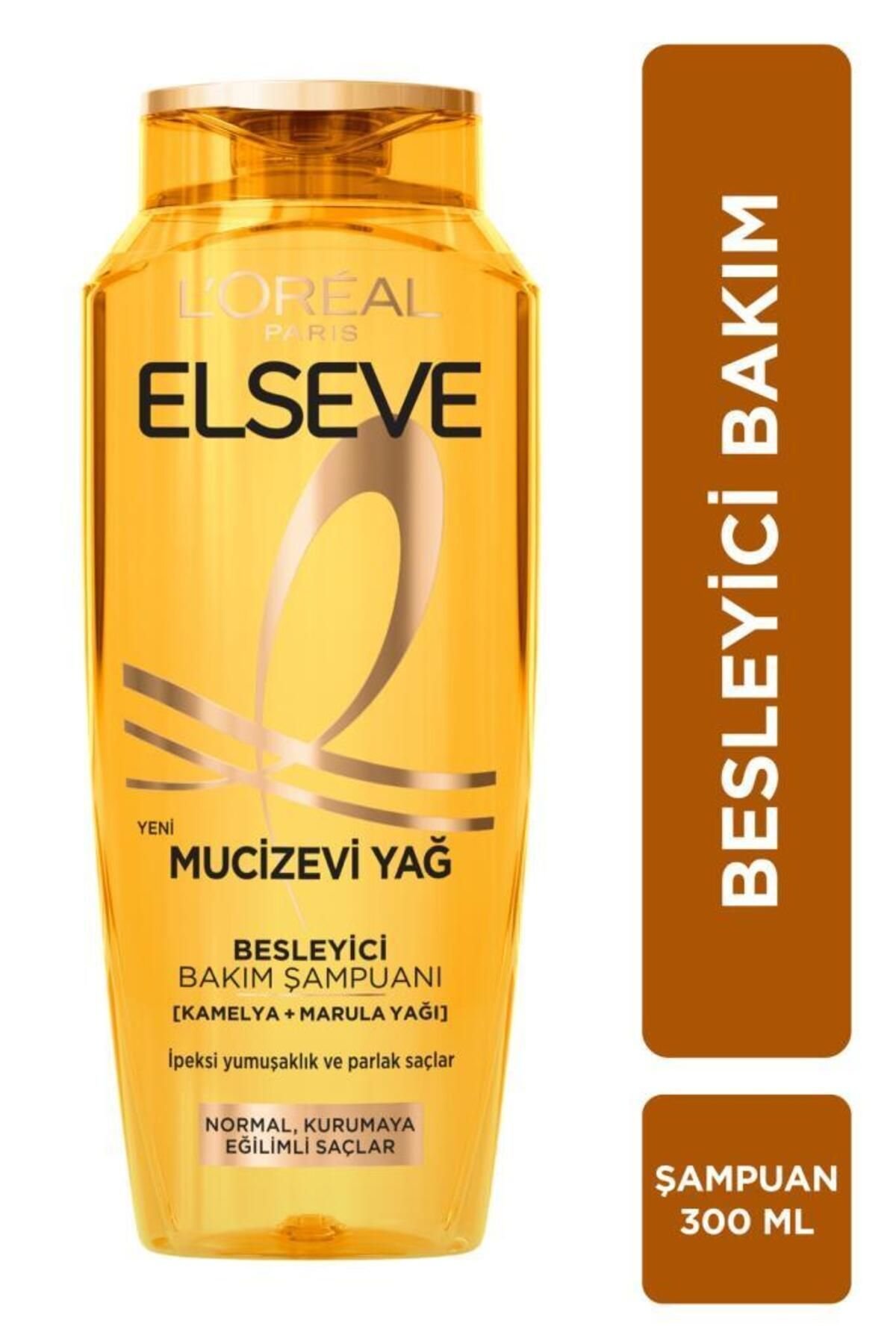 Elseve Şampuan 360 ml 6 Mucizevi Yağ X5 Adet
