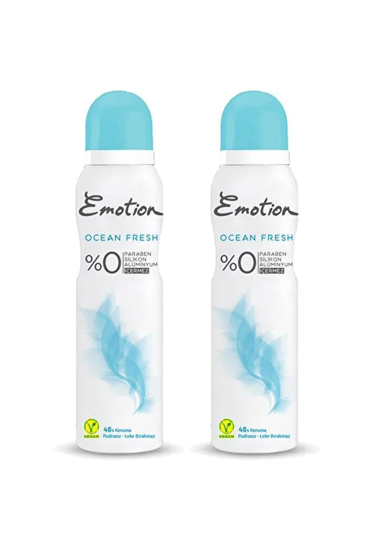 Emotion Kadın Sprey Deodorant Ocean Fresh 150ml x2 Adet