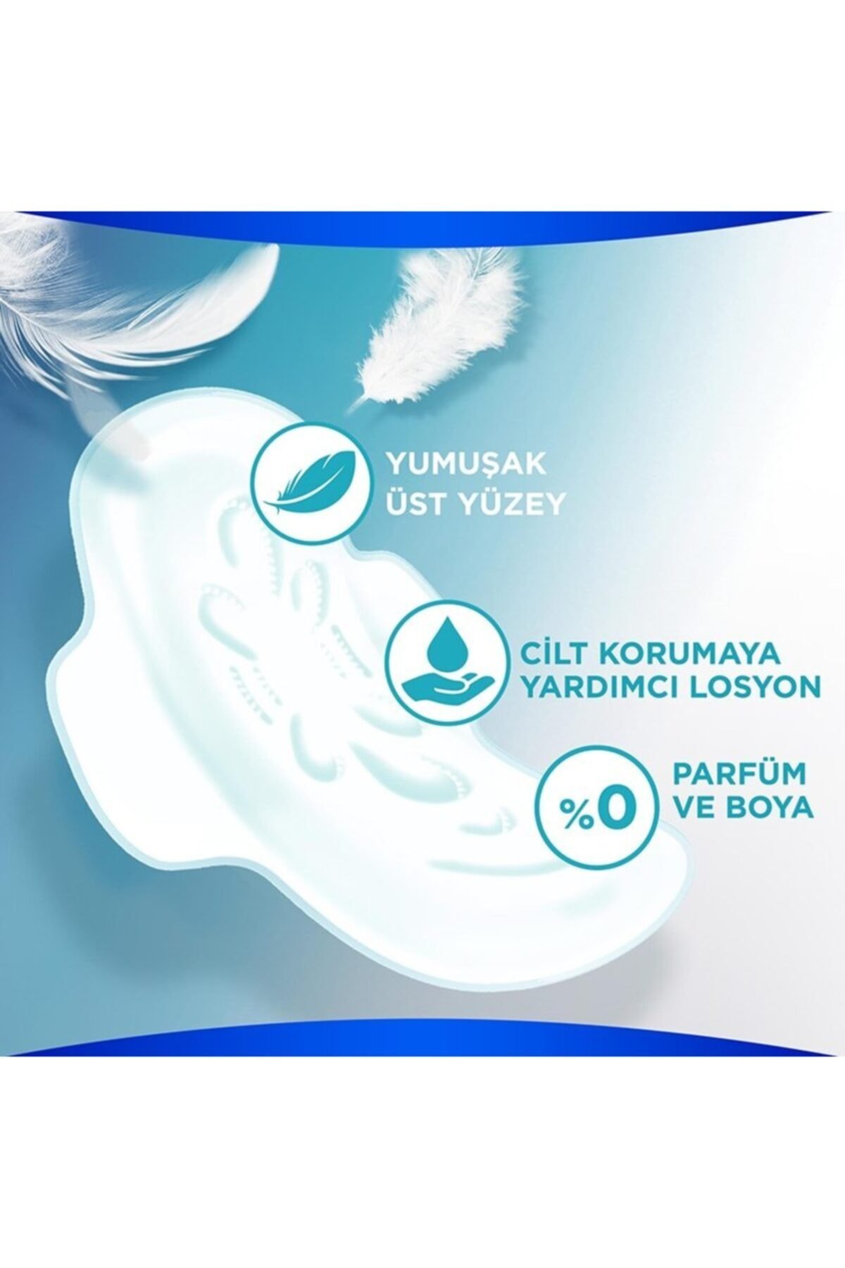 Extra Hassas Koruma Dörtlü Hijyenik Ped Normal 20'li (boy 1)