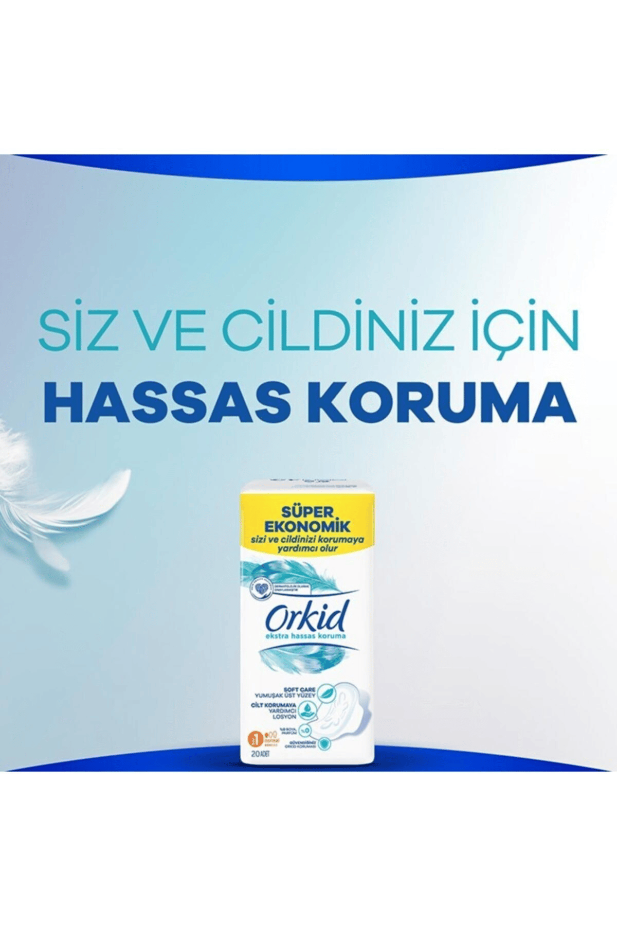 Extra Hassas Koruma Dörtlü Hijyenik Ped Normal 20'li (boy 1)