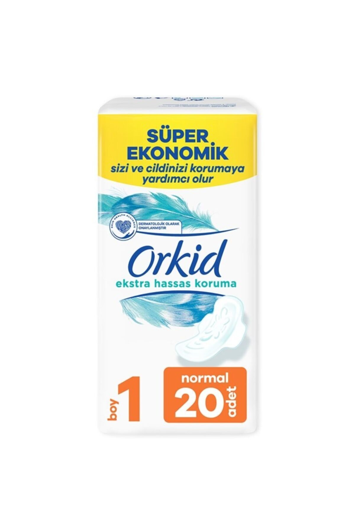 Extra Hassas Koruma Dörtlü Hijyenik Ped Normal 20'li (boy 1)