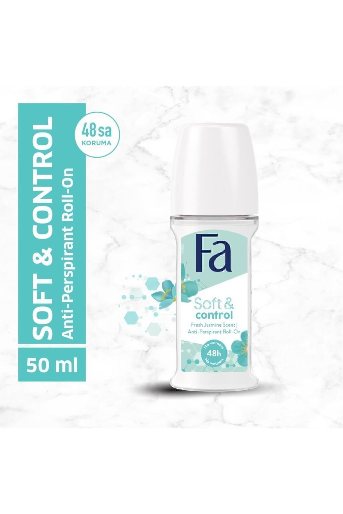 Fa Soft&control Roll-on X 3 Adet