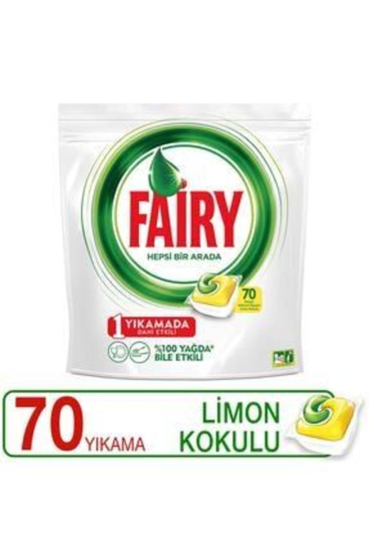 Fairy Hepsi Bir Arada Bulaşık Kapsülü 36'lı  x8 Adet