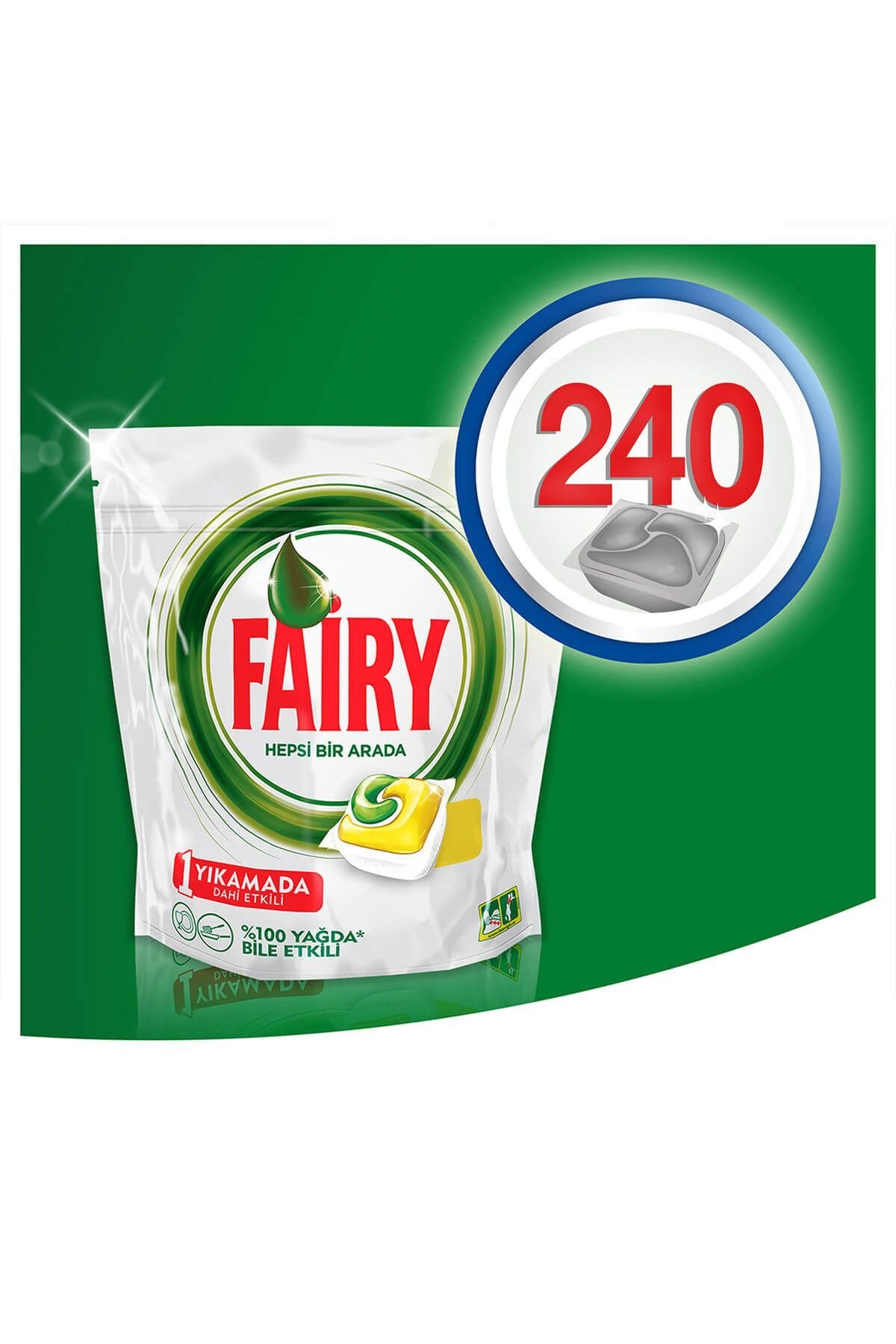 Fairy Hepsi Bir Arada Bulaşık Kapsülü 36'lı  x7 Adet