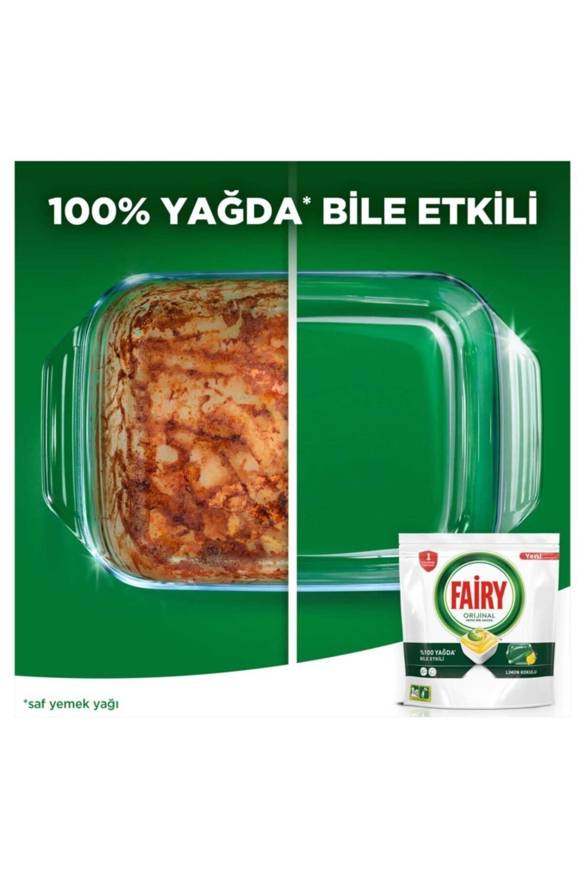 Fairy Hepsi Bir Arada Bulaşık Kapsülü 36'lı  x5 Adet