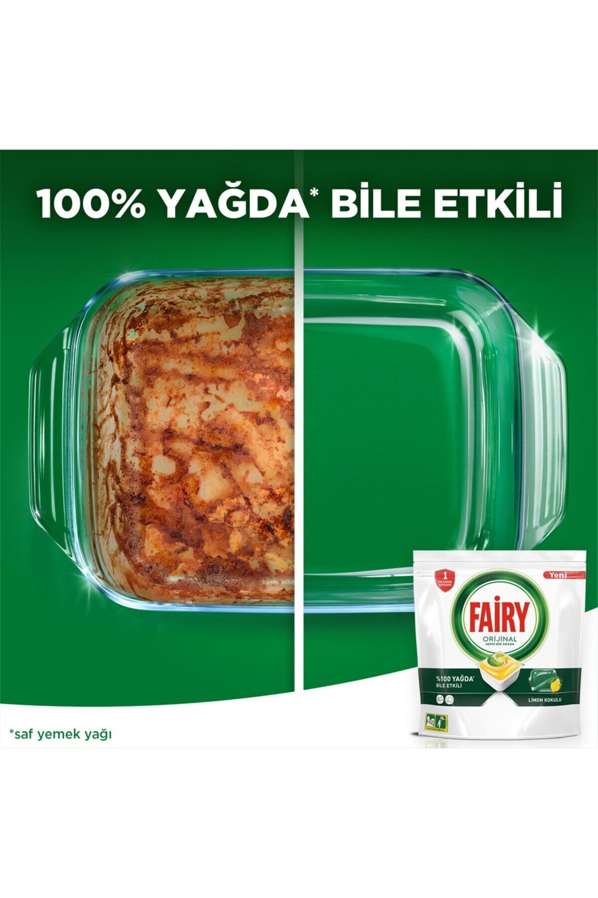 Fairy Hepsi Bir Arada Bulaşık Kapsülü 36'lı  x3 Adet