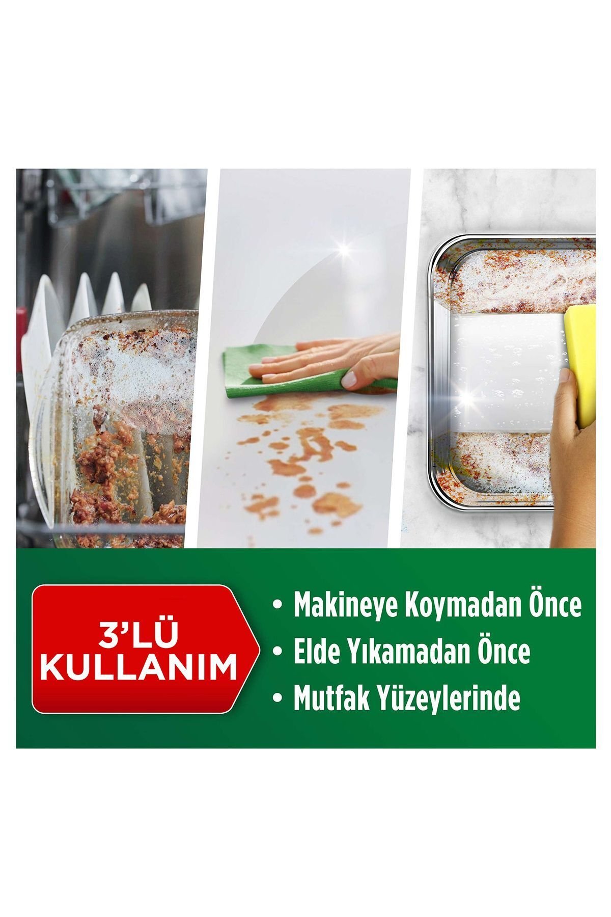 Fairy Power Sprey 3'ü 1 Arada Bulaşık Ve Mutfak 500 ml x 2 Adet