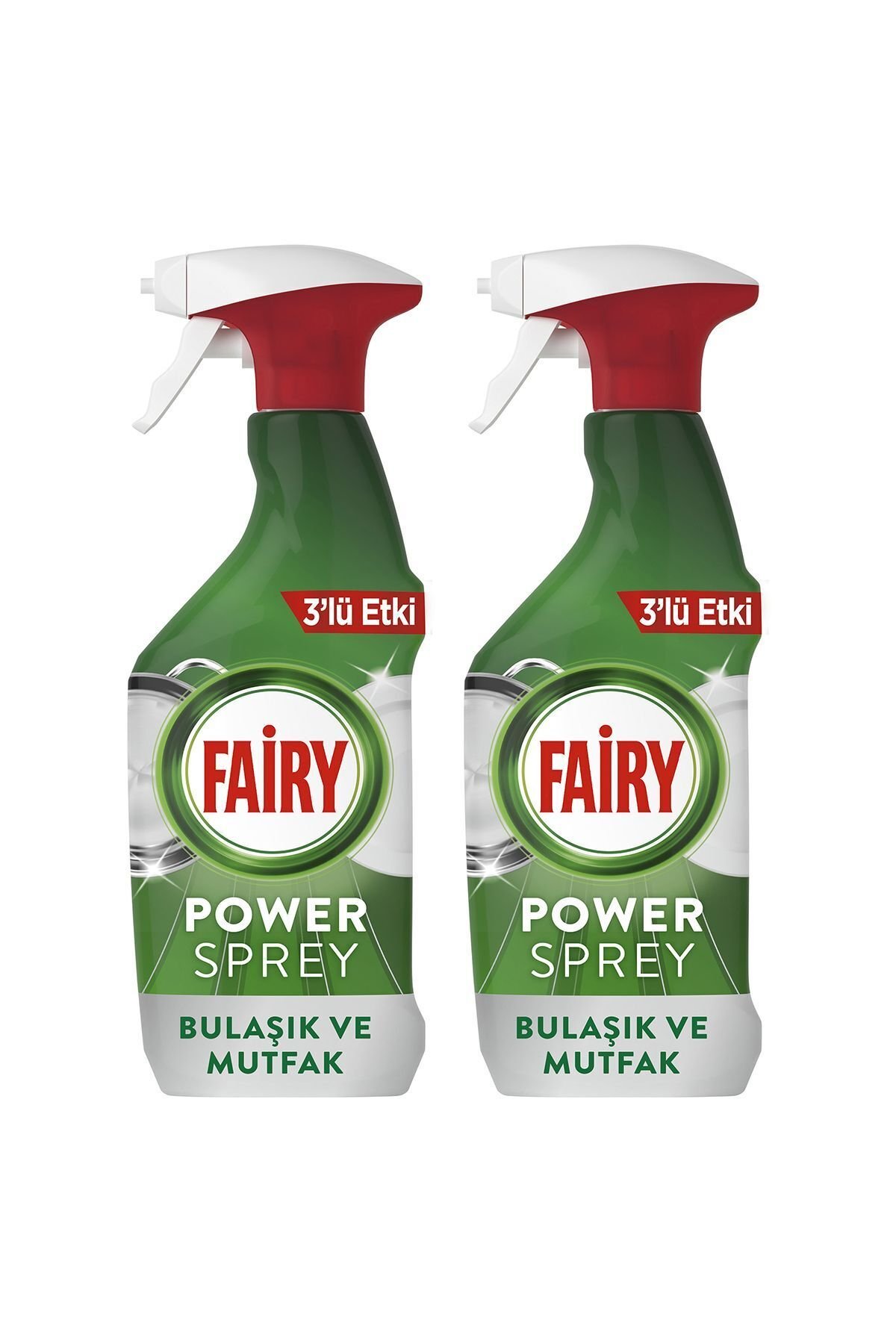 Fairy Power Sprey 3'ü 1 Arada Bulaşık Ve Mutfak 500 ml x 2 Adet
