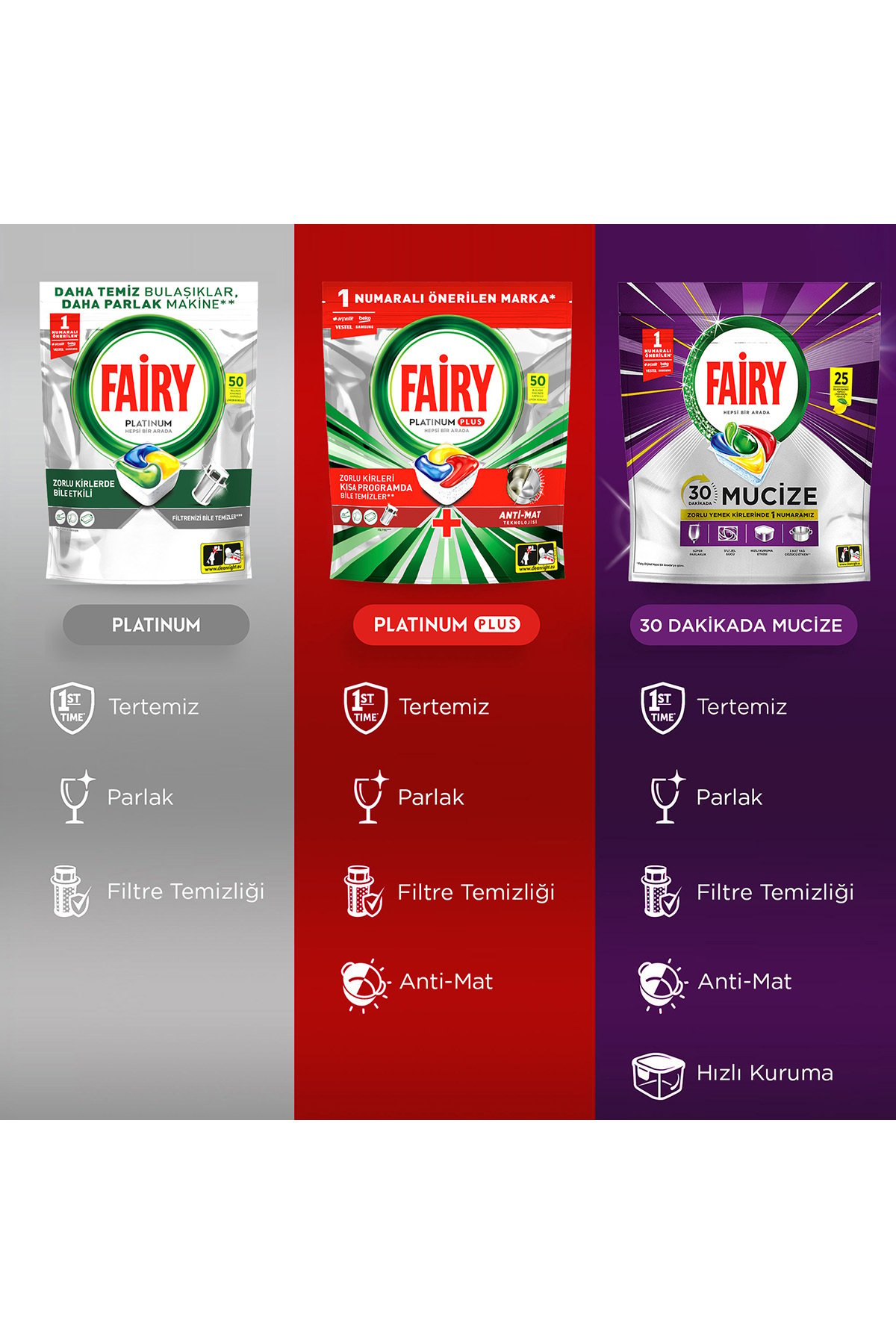Fairy Tablet Platinum 96'lı