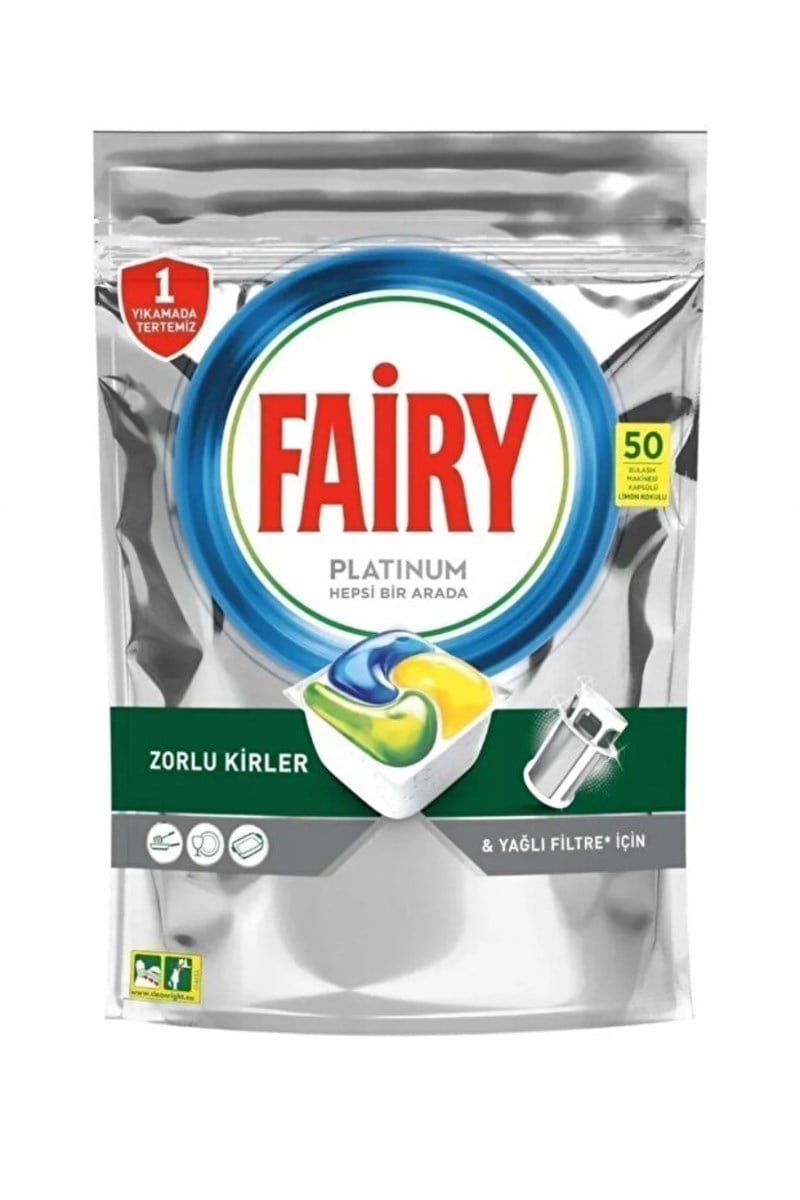 Fairy Tablet Platinum Hepsi Bir Arada 50 Adet