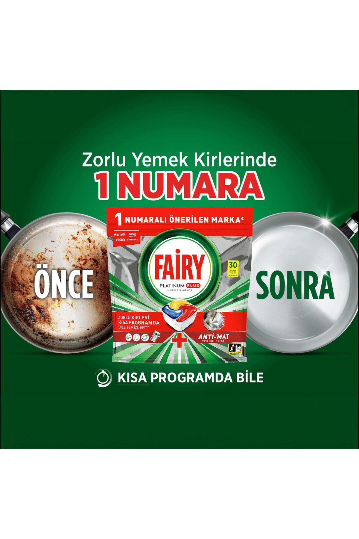 Fairy Tablet Platinum Plus 30'lu