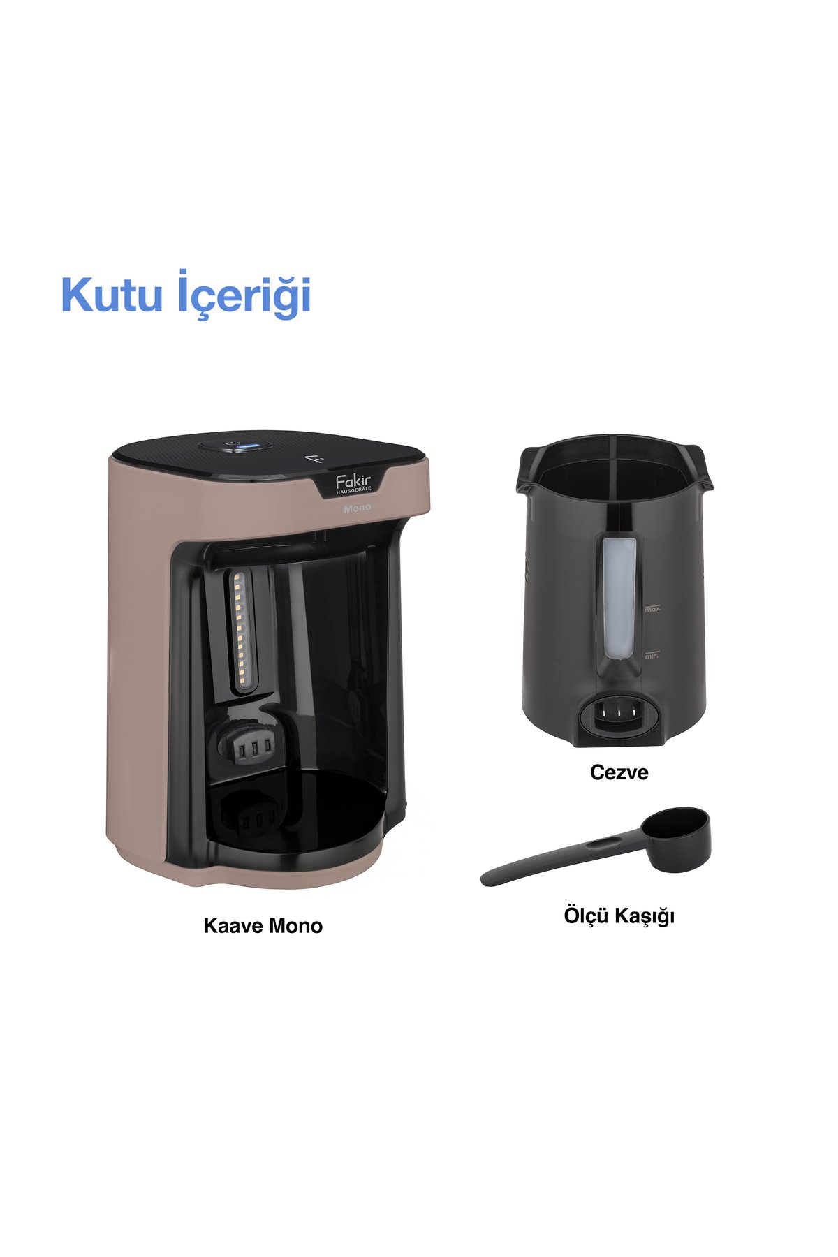 Fakir Kaave Mono Türk Kahvesi Makinesi Kumbeji