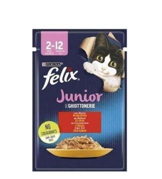 Felix Pouch Yavru Kediler İçin Etli 85gr