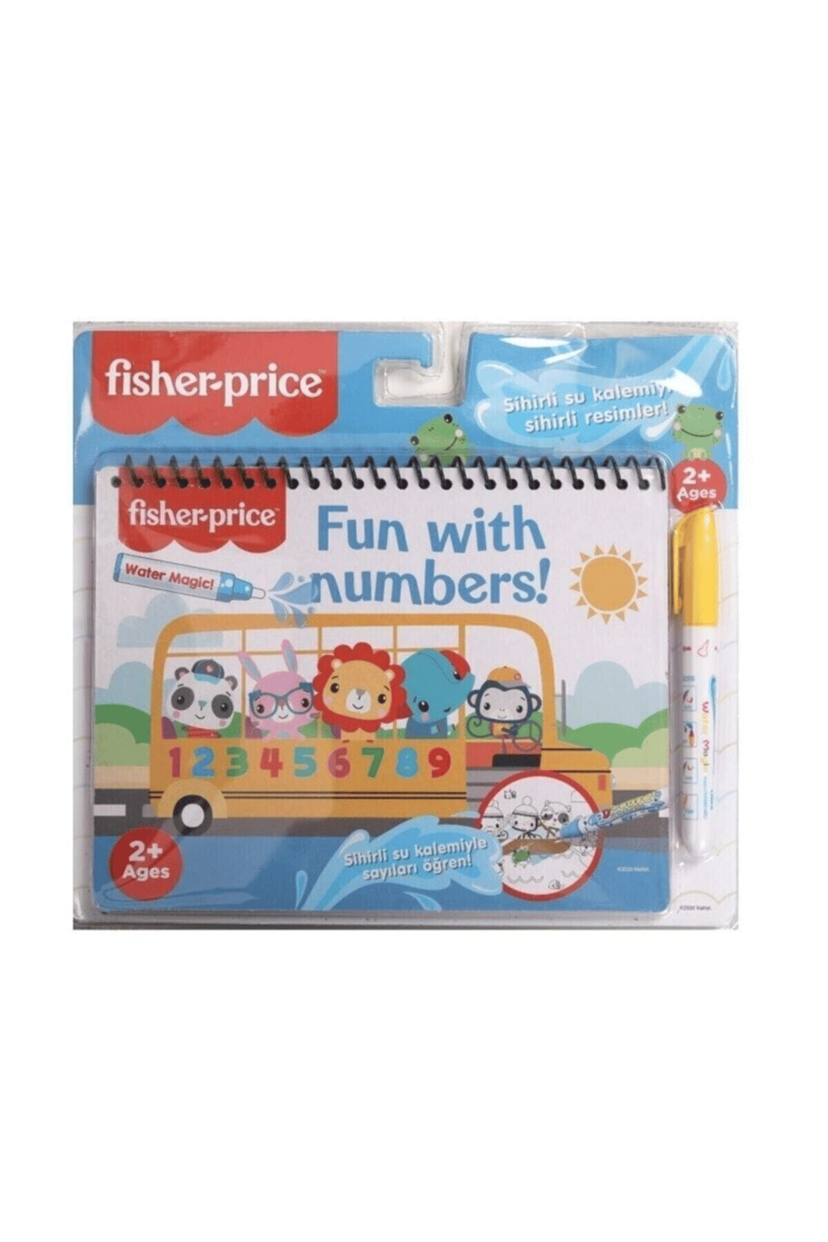 Fisher Price Sihirli Boyama Kitabı Sayılar (water Magic Numbers)