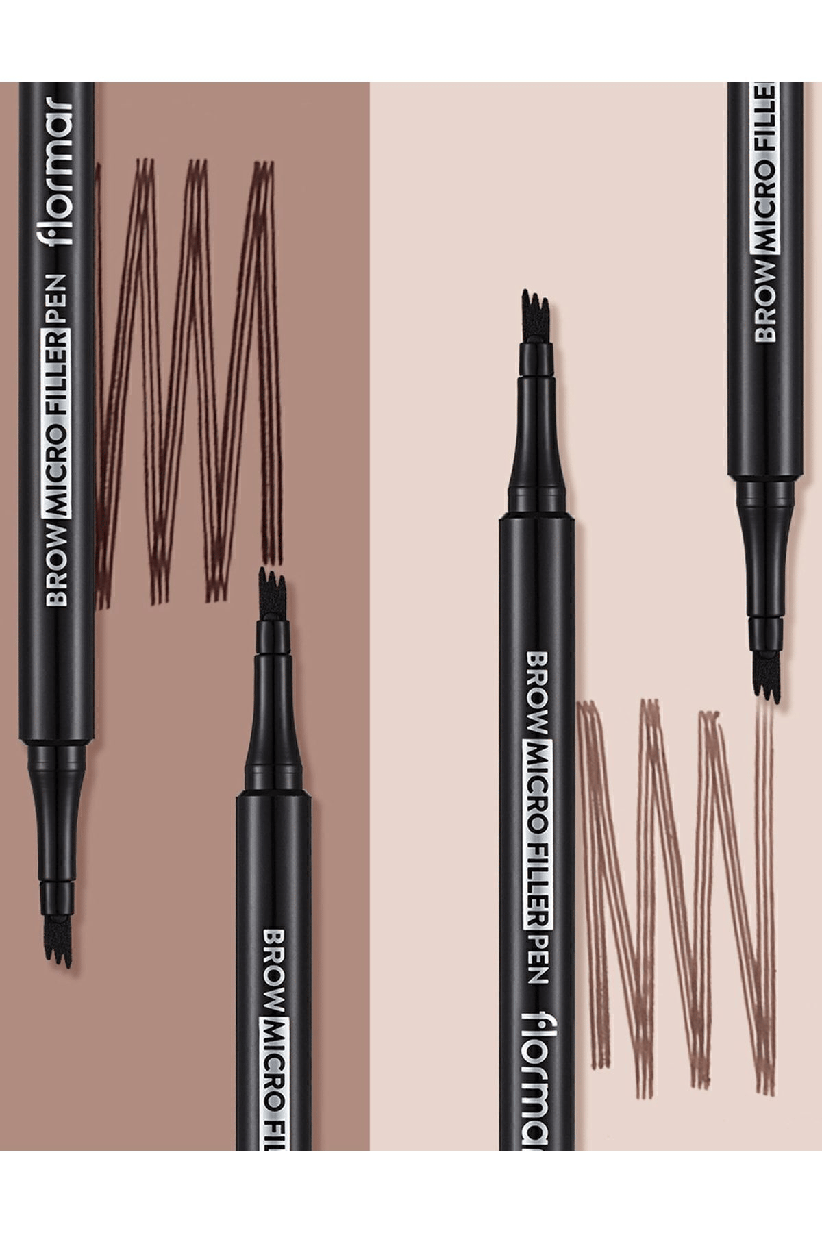 Flormar Brow Micro Filler Tarayıcı Keçe Uçlu Kaş Kalemi