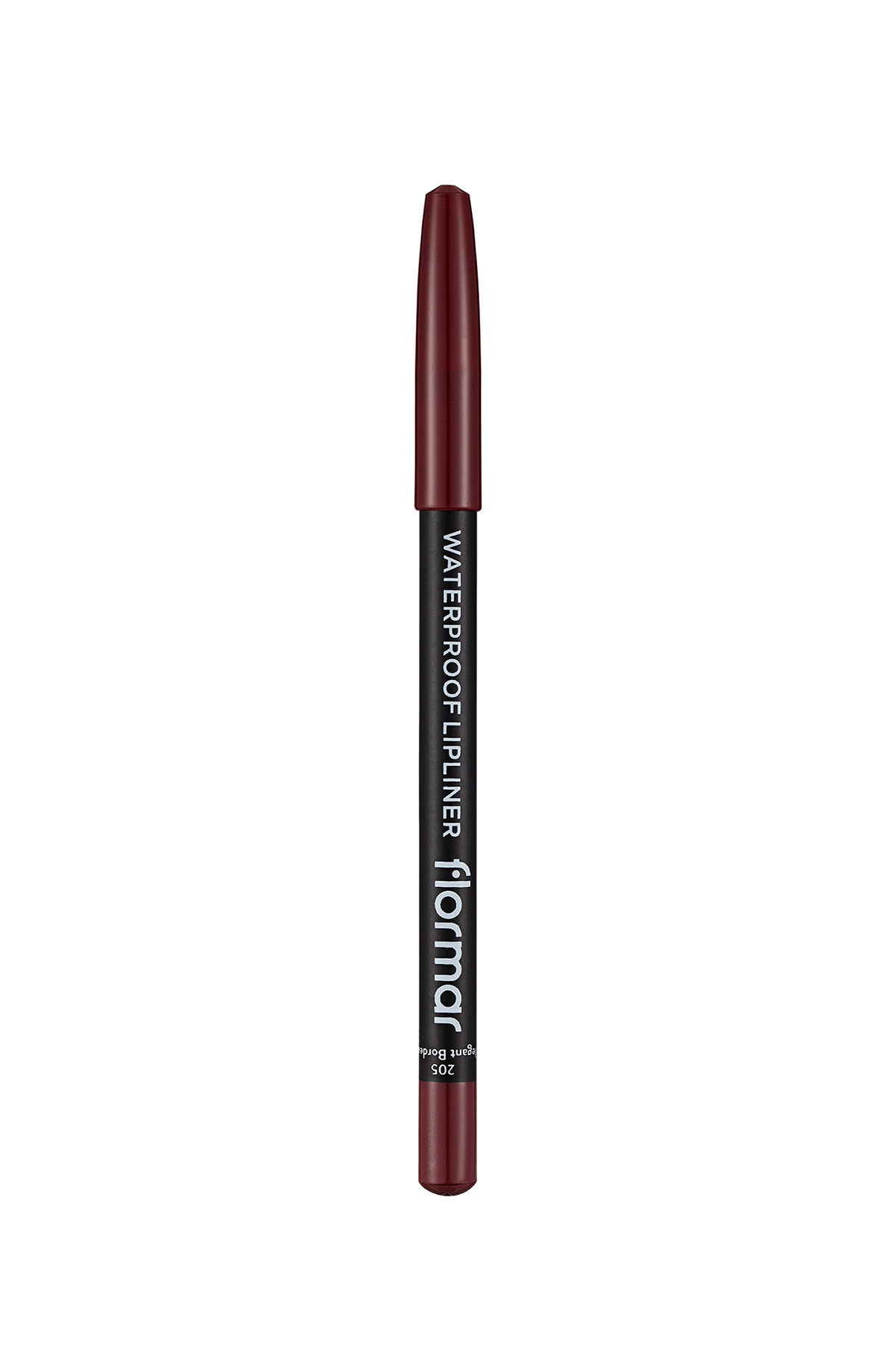 Flormar Dudak Kalemi - Waterproof Lipliner 205 Elegant Bordeaux 8690604111053