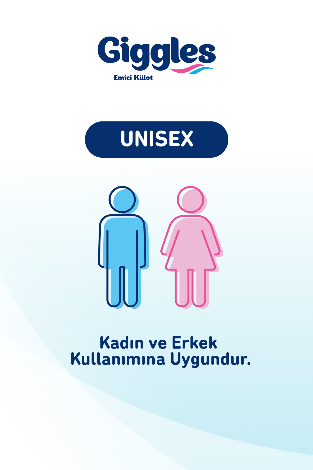 Giggles Külotlu Yetişkin Hasta Bezi Orta Boy L beden 30'lu x4 Adet
