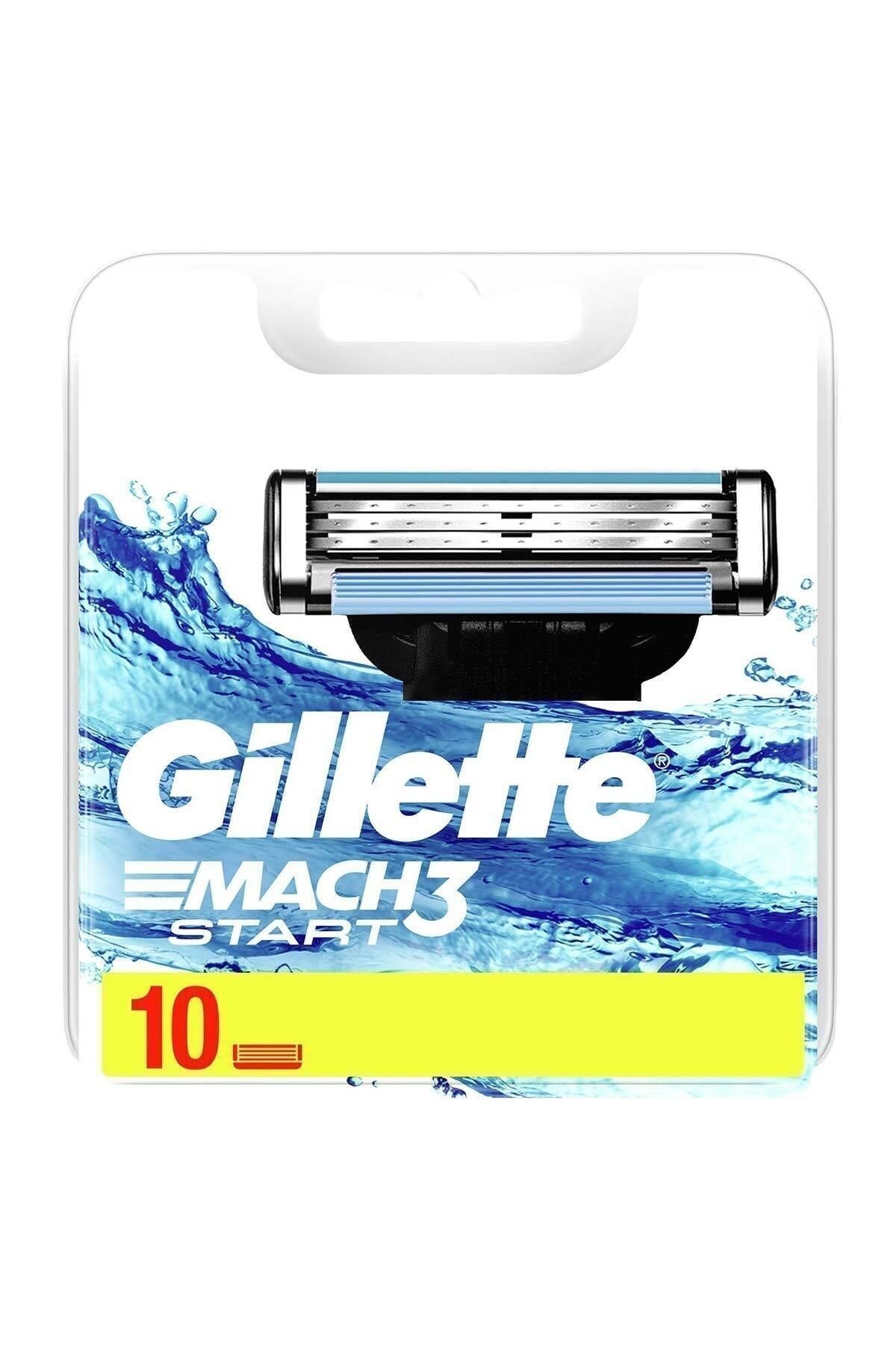 Gillette Mach3 Start Yedek Tıraş Bıçağı 10 Adet