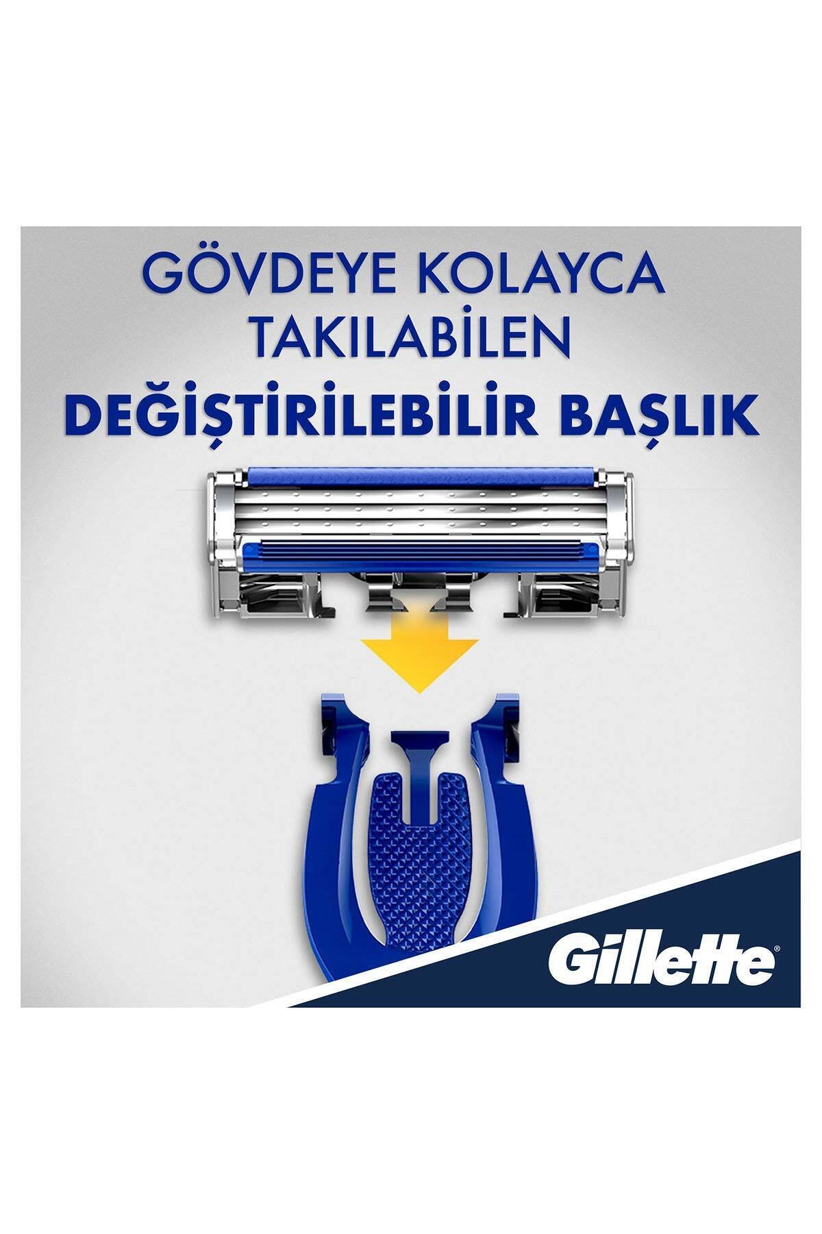 Gillette Sensor 3 Yedek Tıraş Bıçağı 8'li