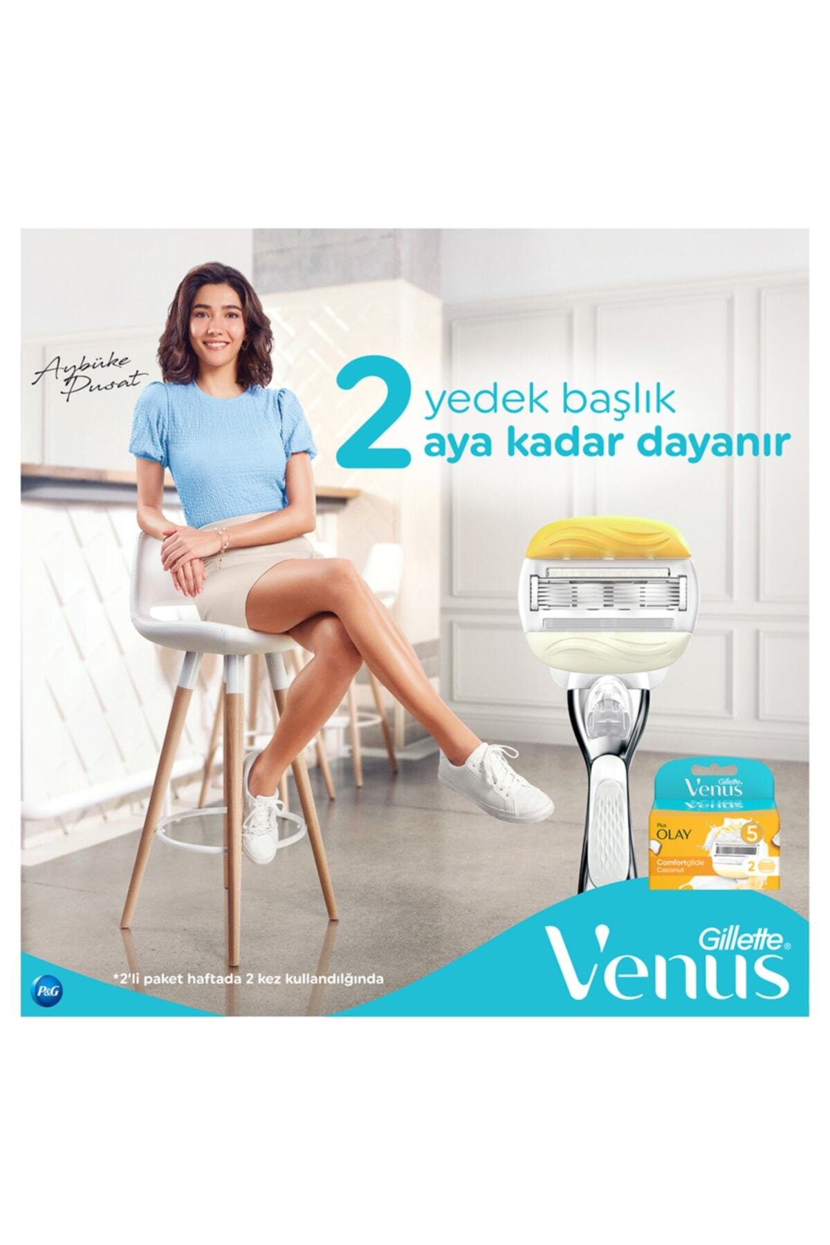 Gillette Venüs Comfortglide Olay Yedek 2'li