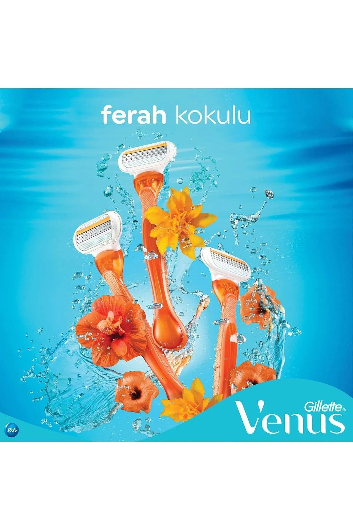 Gillette Venus Riviera Kadın Tıraş Bıçağı x3 Adet