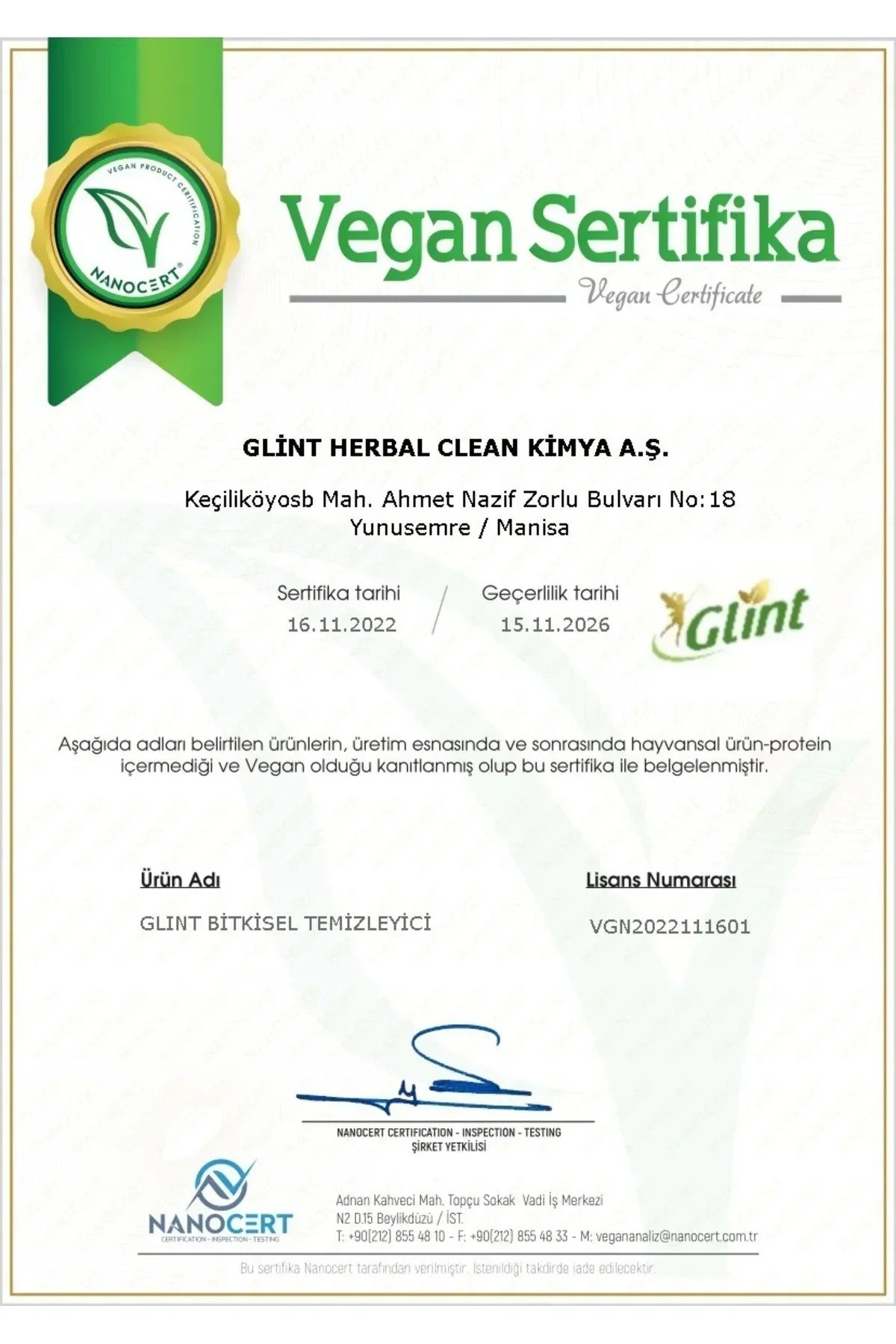 Glint Çok Amaçlı Bitkisel Sprey 1000 ml x6 Adet