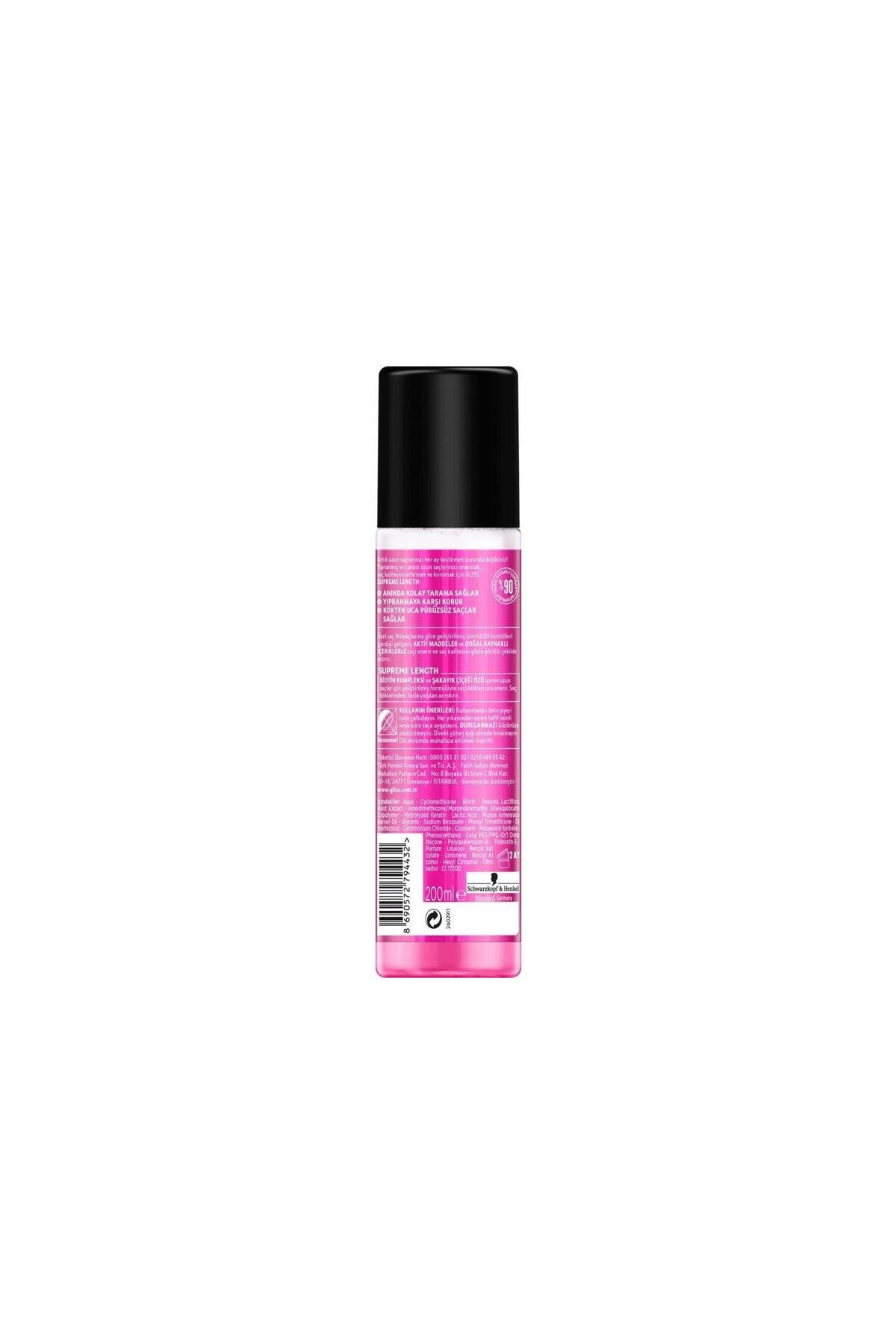 Gliss Sıvı Saç Kremi 200 ml Supreme Length