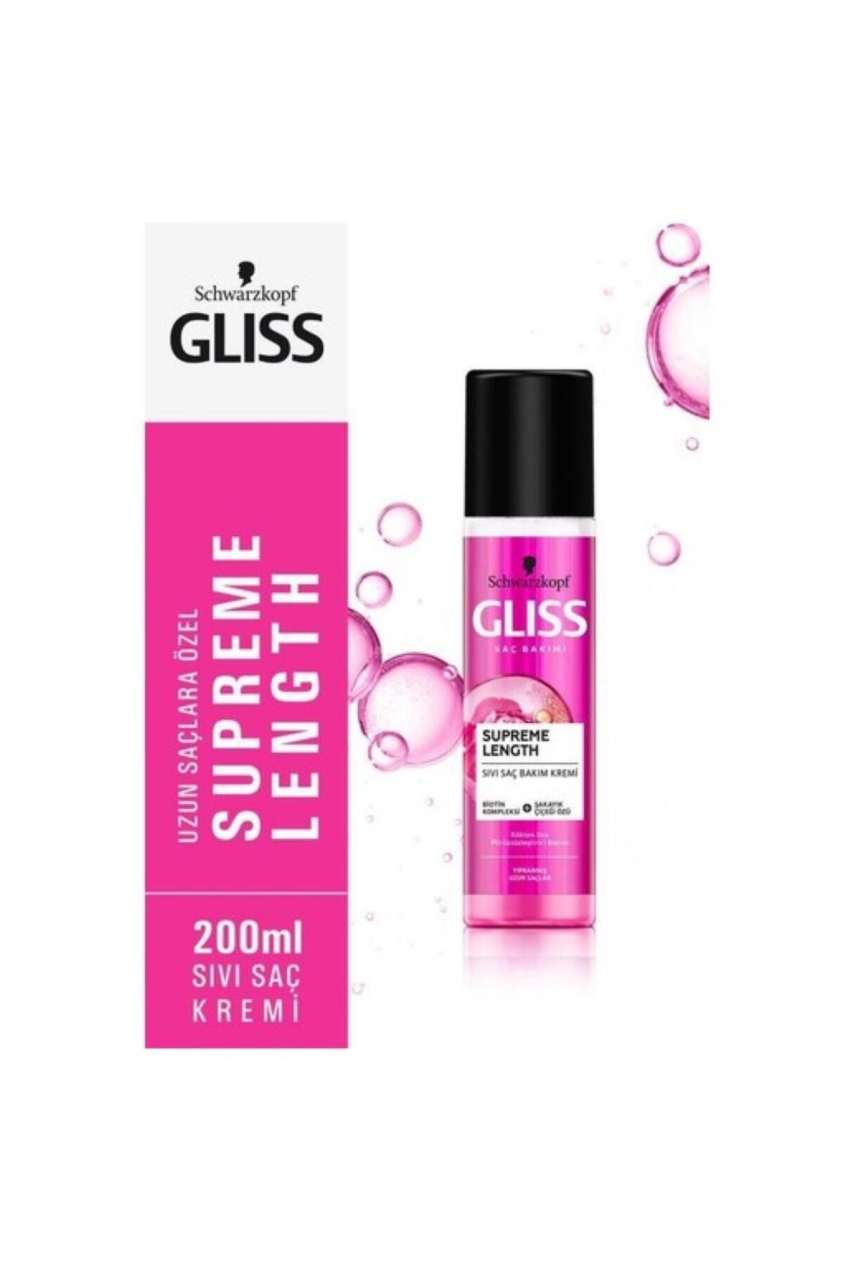 Gliss Sıvı Saç Kremi 200 ml Supreme Length