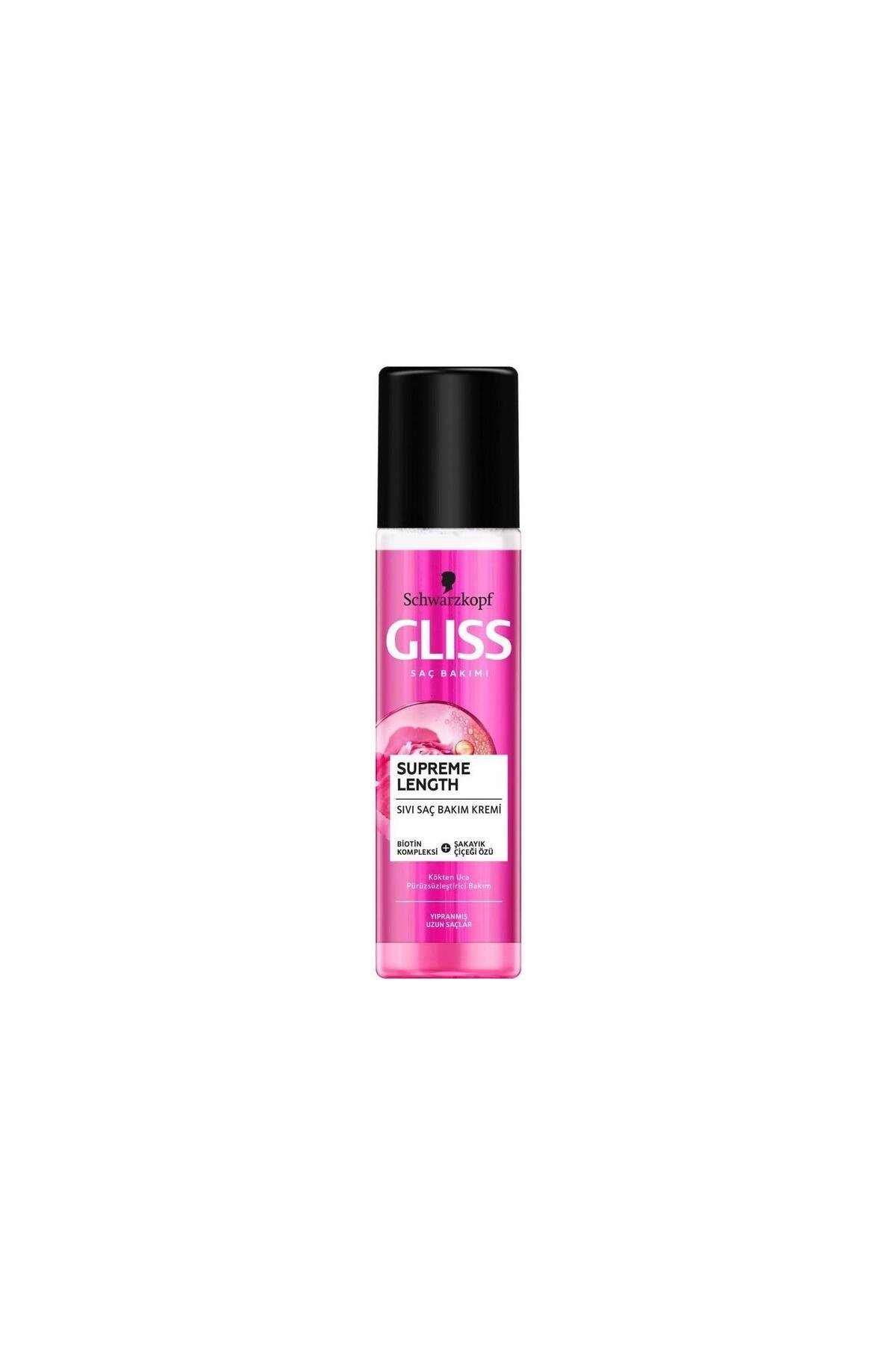 Gliss Sıvı Saç Kremi 200 ml Supreme Length