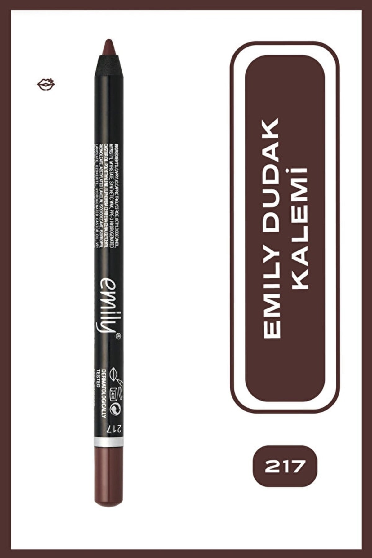 Golden Rose Emily Long Lasting Lip Pencil No: 217 