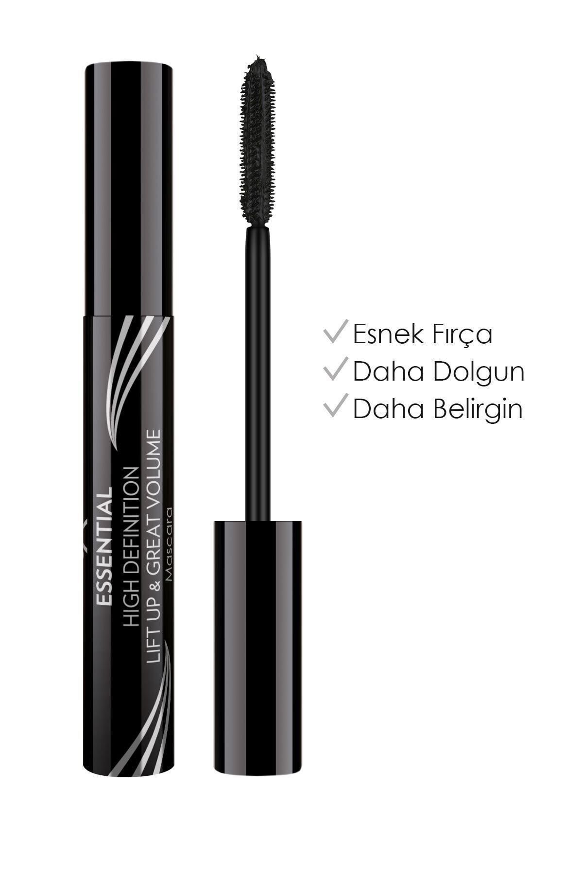 Golden Rose Essential High Definition & Lift Up&great Volume Mascara Black - Hacim Veren Maskara
