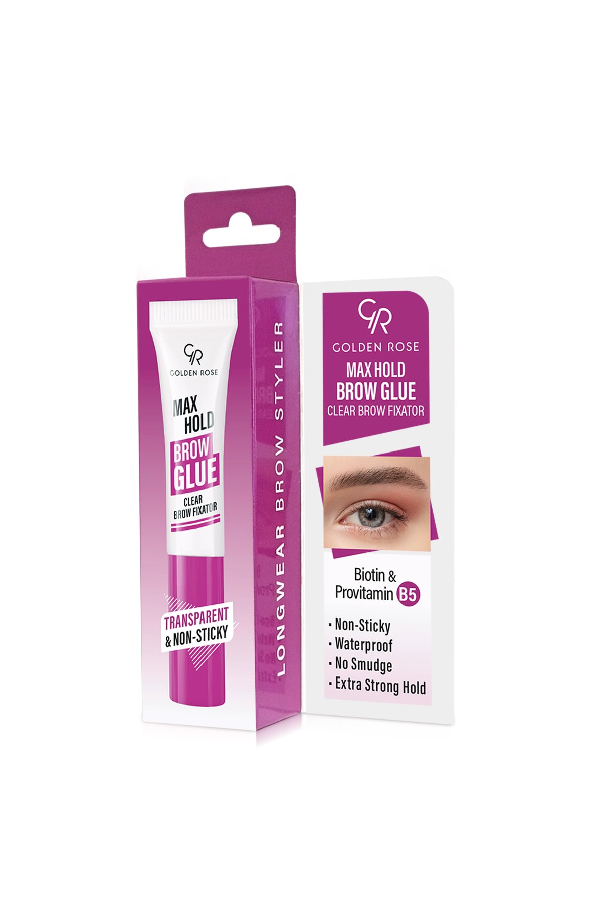 Golden Rose Max Hold Brow Glue - Şeffaf Kaş Sabitleyici