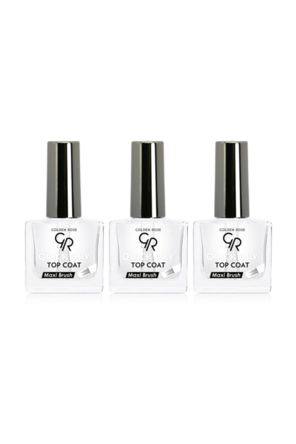 Golden Rose Quick Dry Top Coat |  Oje Kurutucu X 3 Ad