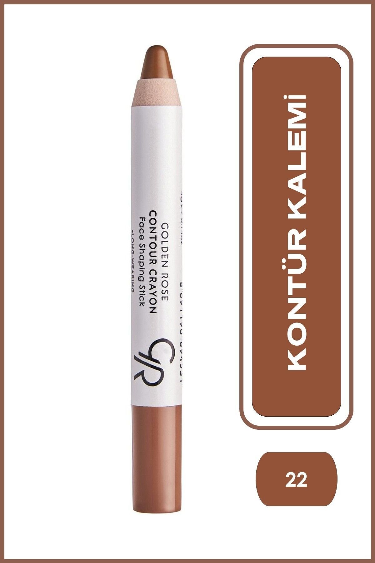 Golden Rose Stick Kontür Kalemi - Contour Crayon Face Shaper Stick No: 22 4 g