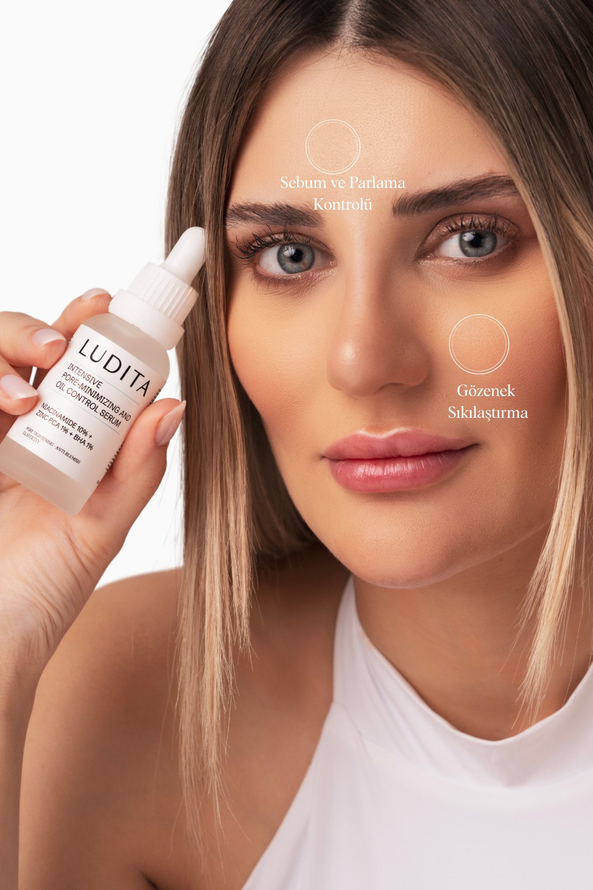 Gözenek Siyah Nokta Ve Sivilce Oluşumunu Gidermeye Yardımcı Bakım Serumu Niacinamide 10%+zınc Pca1%