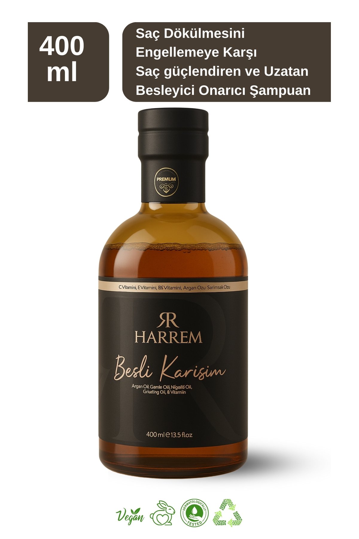 Harrem Beşli Karışım Şampuan 400 ml