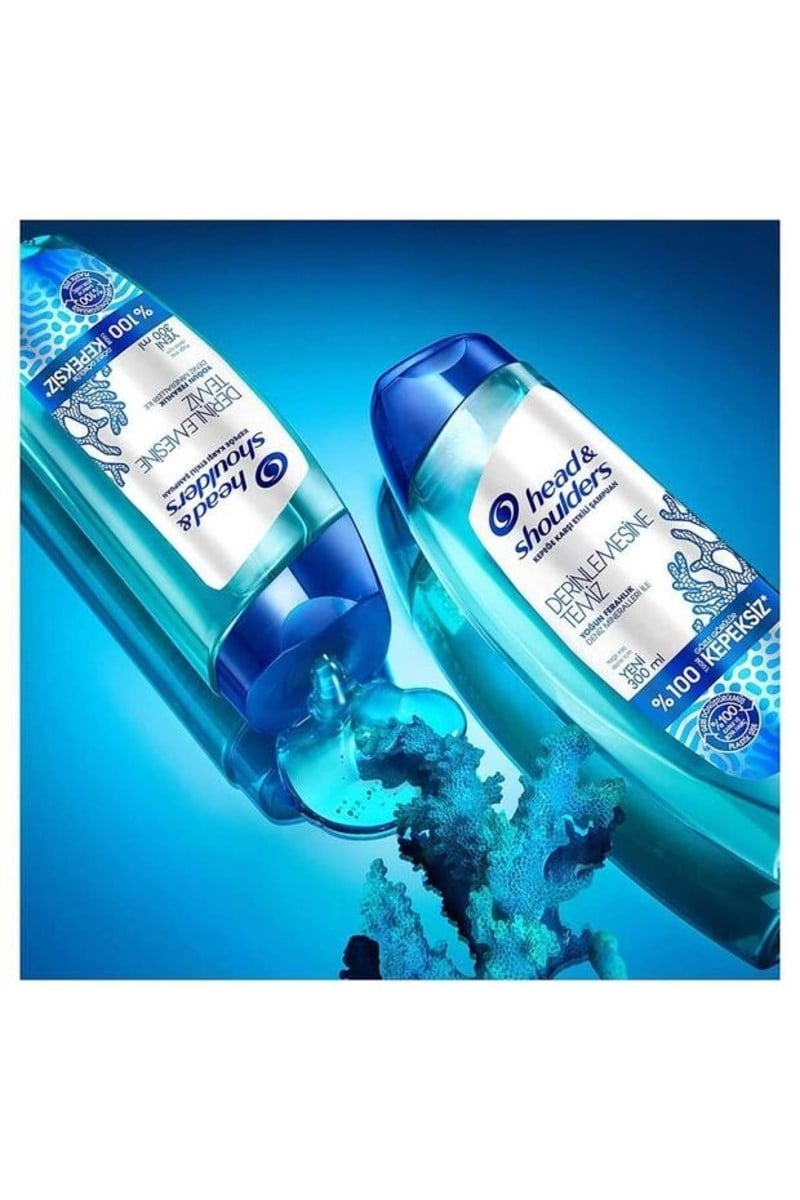 Head & Shoulders Derinlemesine Temiz Yoğun Ferahlik Deniz Mineralleri 300 Ml x 3 Adet