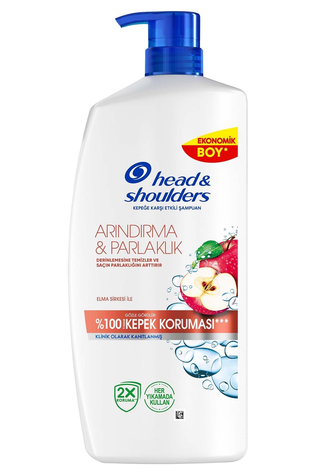 H&S  Arındırma ve Parlaklık Elma Şampuan 800 ml