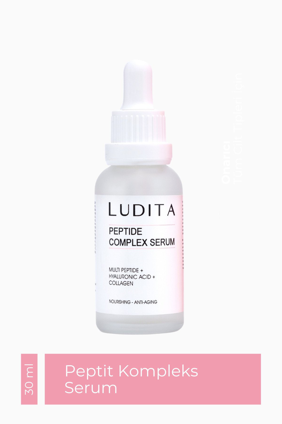 İnce Çizgi ve Kırışıklık Karşıtı, Yoğun Nemlendirici Peptit Kompleks Serum