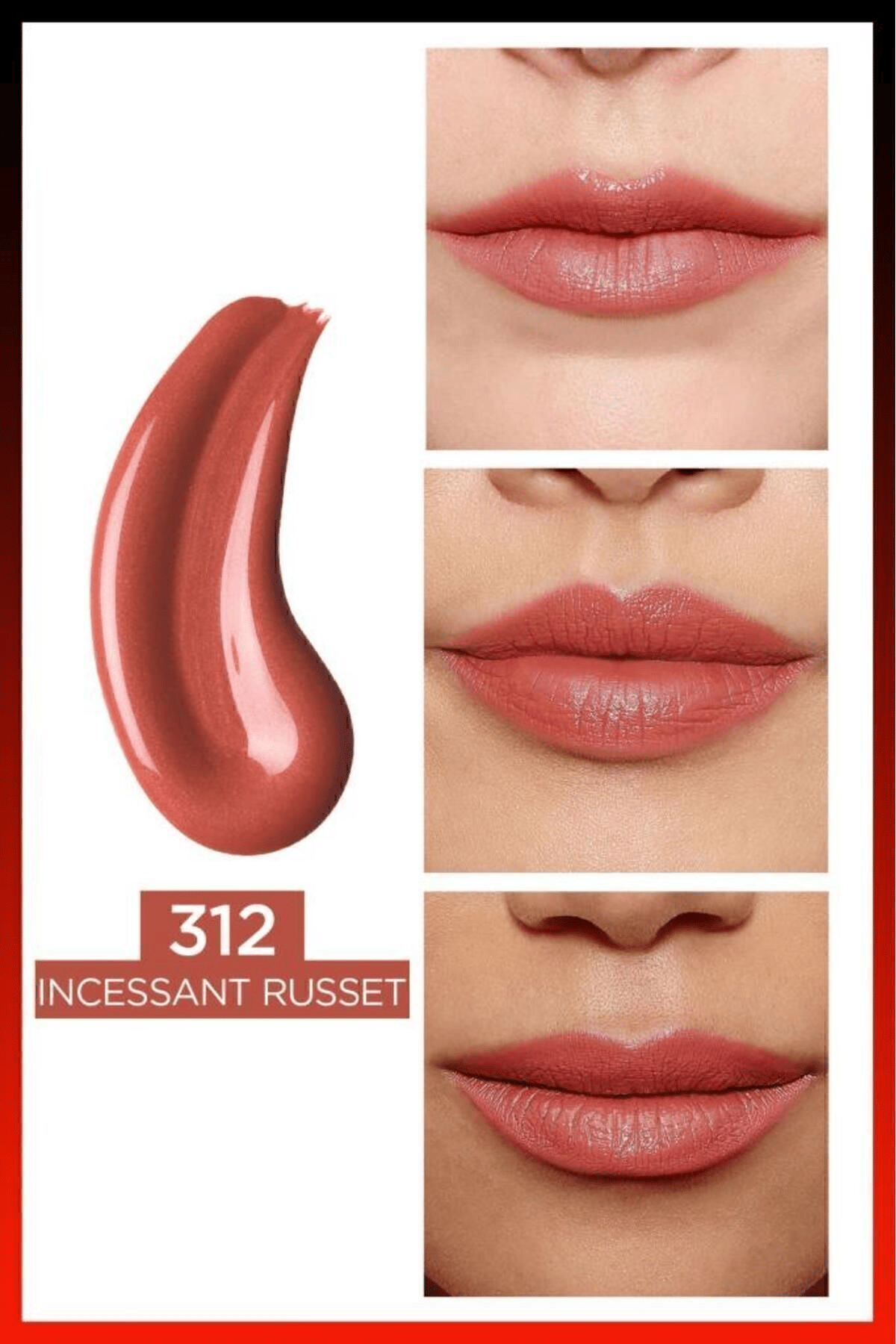 Infaillible 2-step 24 Saat Kalıcı Likit Ruj & Balm - 312 Incessant Russet