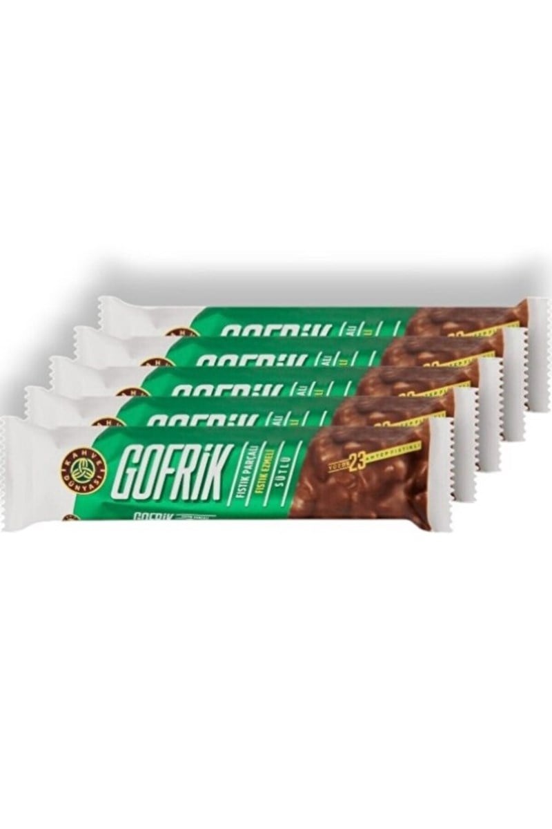 Kahve Dünyası Gofrik Antep Fıstıklı Çikolata 33gr x 24 Adet