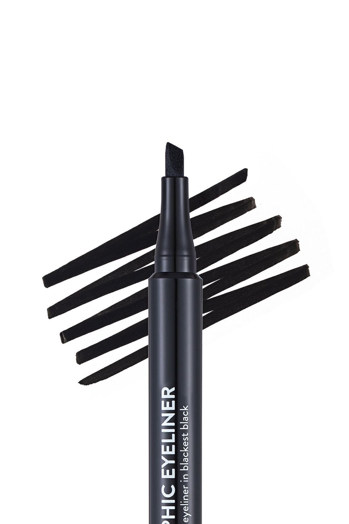 Kesik Uçlu Grafik Göz Kalemi (siyah) - Graphic Eyeliner - 001 Black - 8690604478507