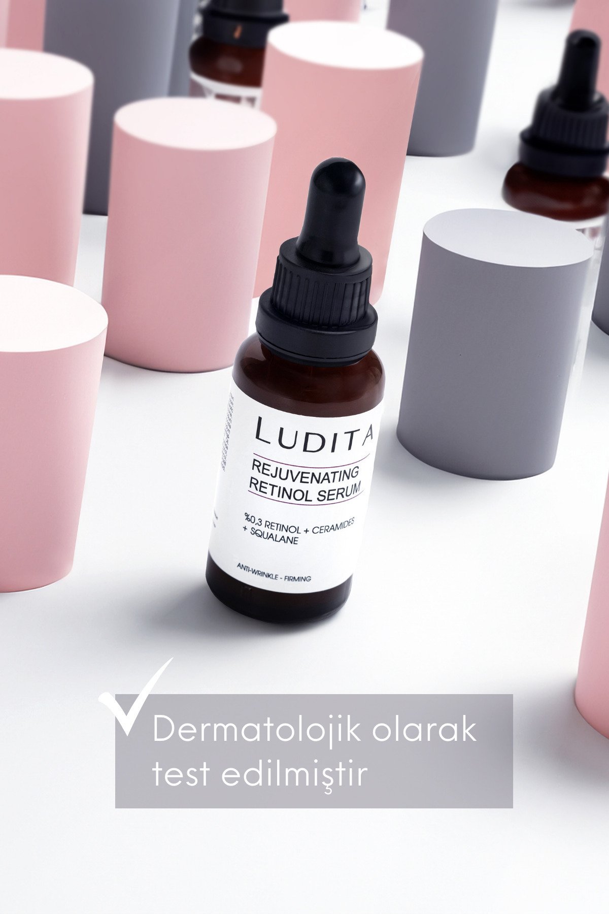 Kırışıklık Karşıtı Ve Yenileyici Retinol (A VİT) Serum (0.3% RETİNOL, CERAMİDE, SQUALANE)
