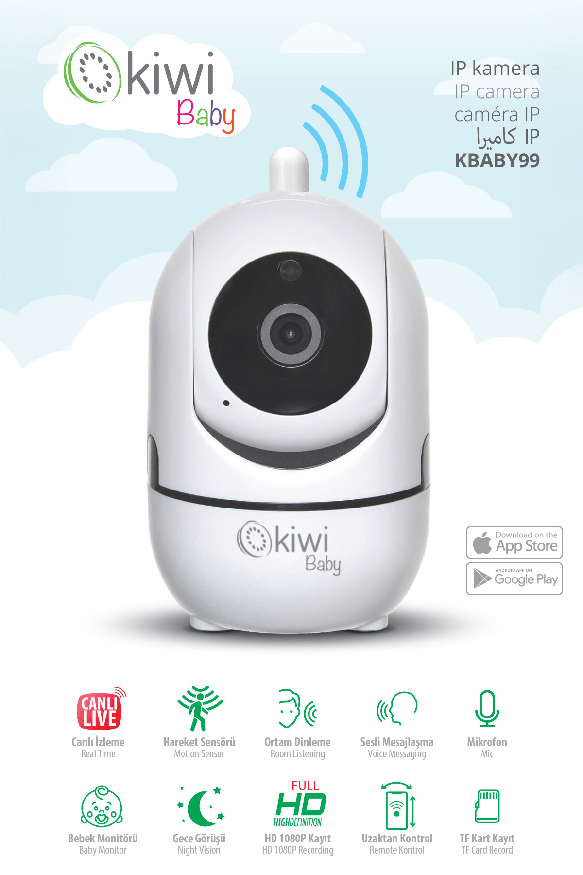 Kiwi Kbaby 99  Bebek Kamera