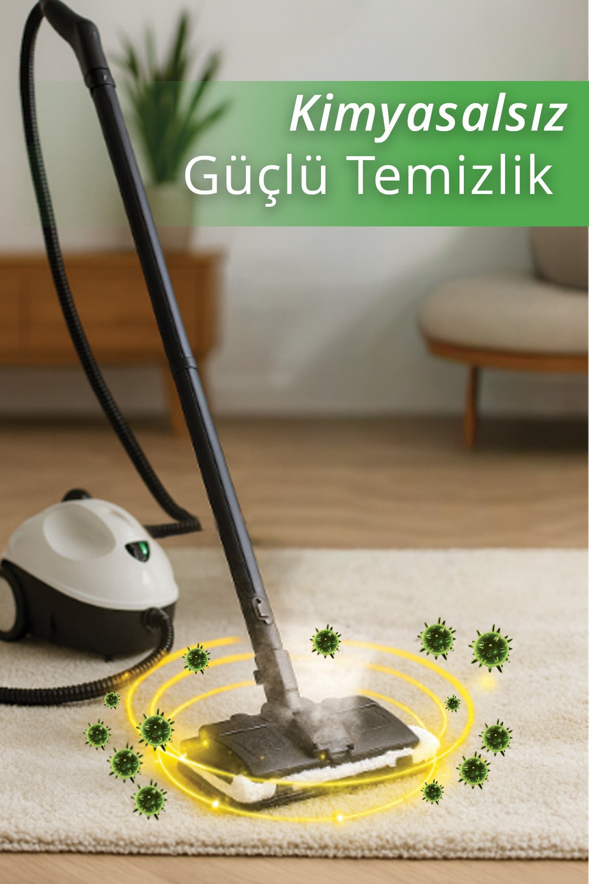 Kiwi KSC-4255 Buharlı Temizleyici