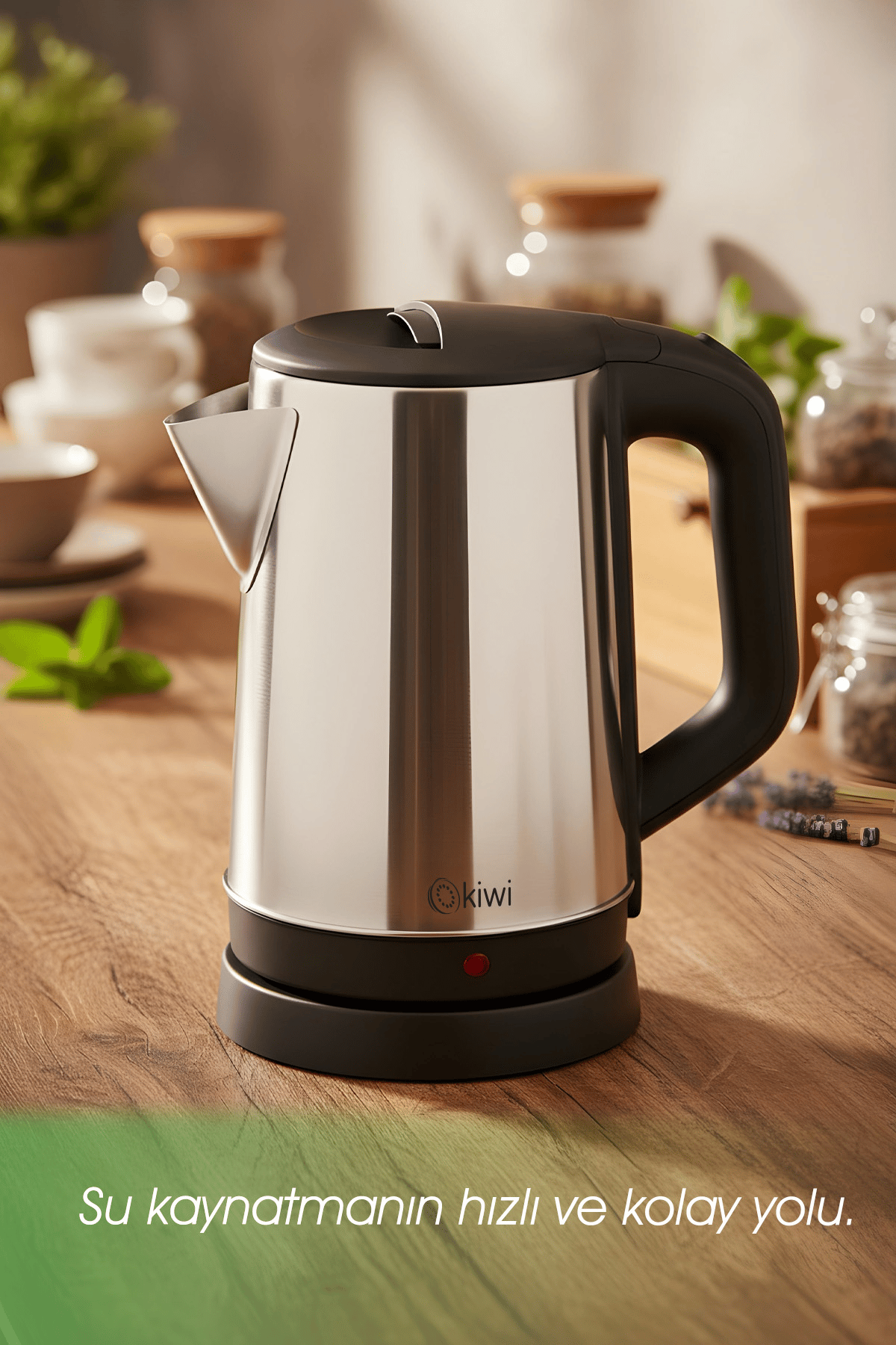 Kiwii Su Isıtıcı Çelik Kettle Kk-3330