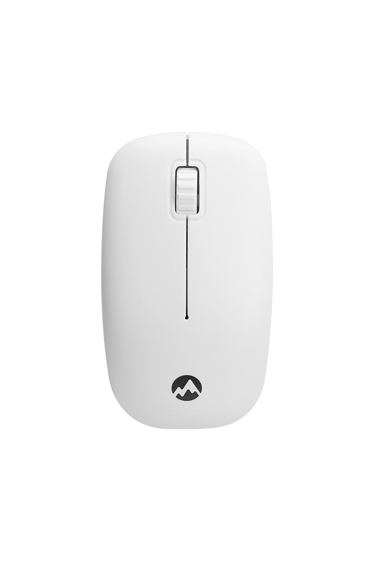 Km-6121 Beyaz Kablosuz Q Slim Klavye Mouse Set