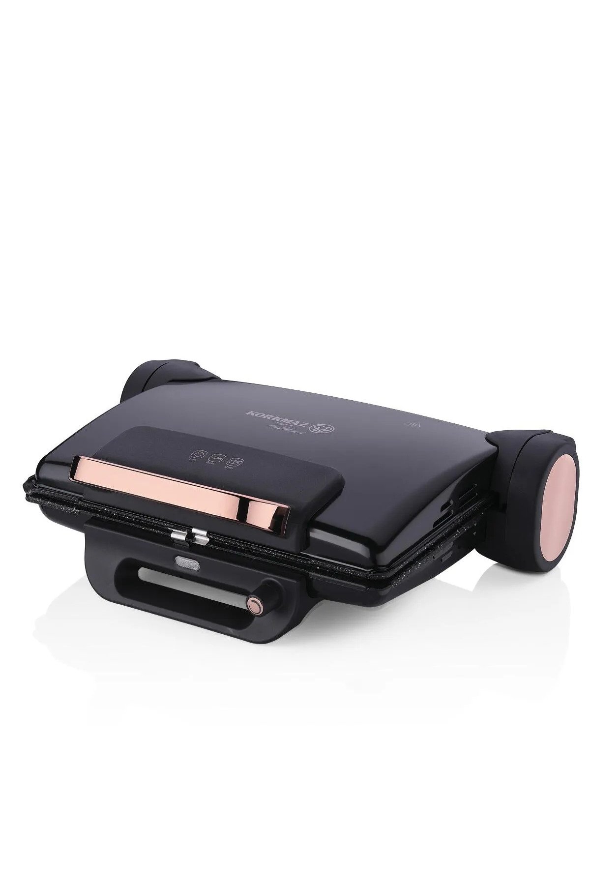 KORKMAZ A811-08 Tostema Maxi Deluxe Tost Makinesi Siyahrosegold